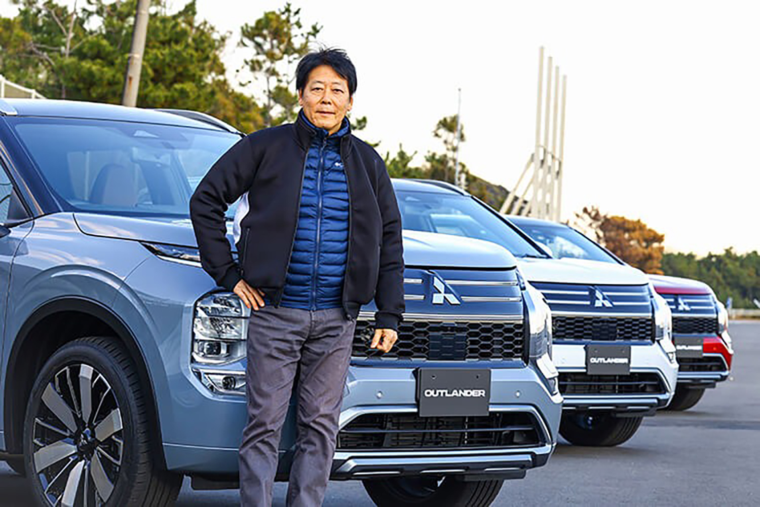 三菱アウトランダーと中谷明彦さん 〜 画像3