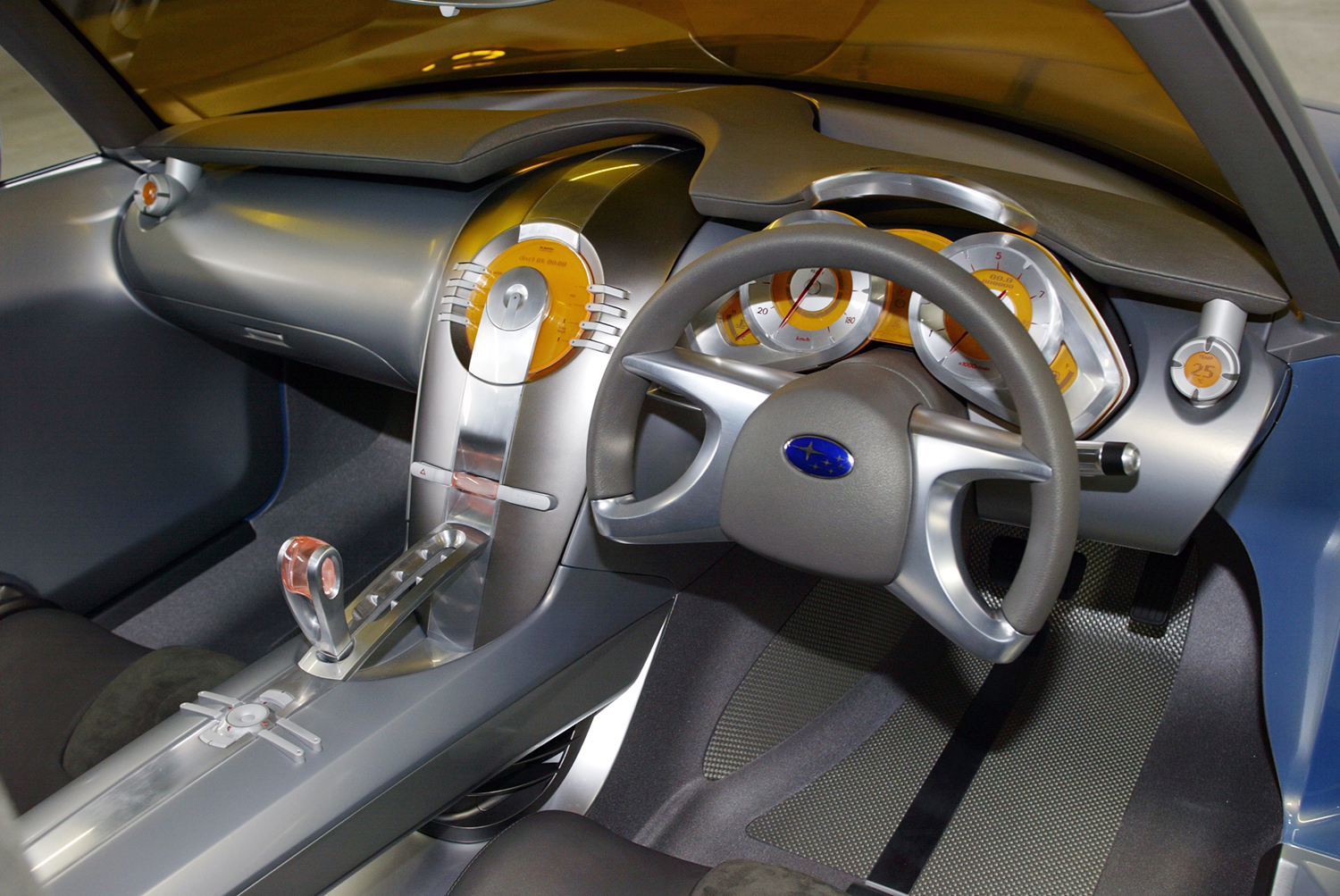 スバルB9スクランブラーのインテリア