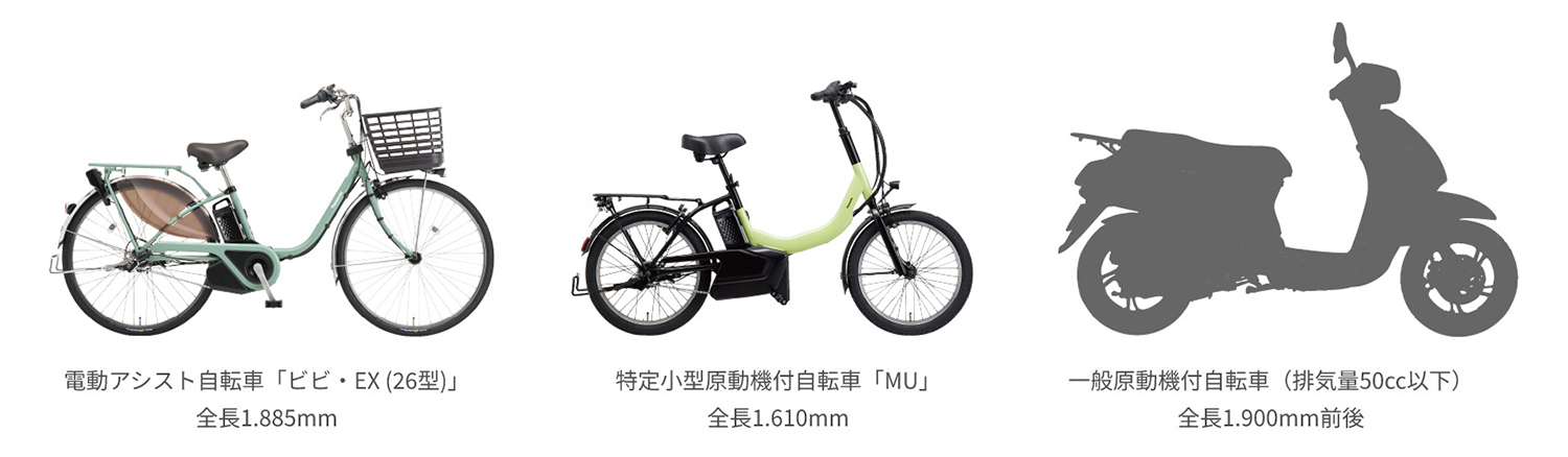 ペダル付き電動バイクと電動アシスト自転車はまったく違う乗り物 〜 画像10