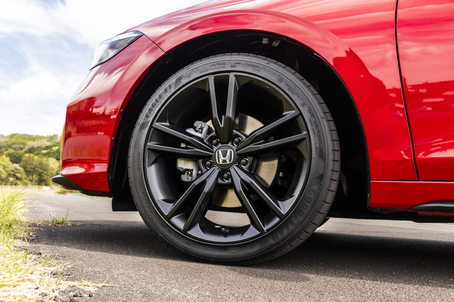 シビックe:HEV RSの足まわり