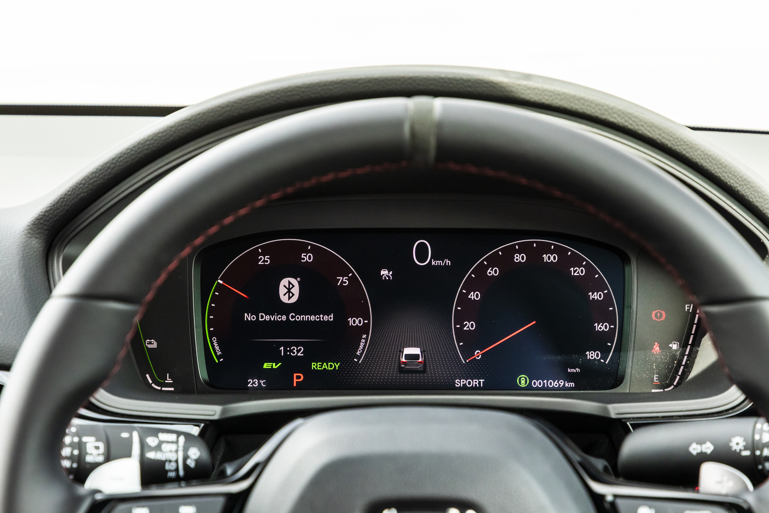 SPORTモードの画面表示