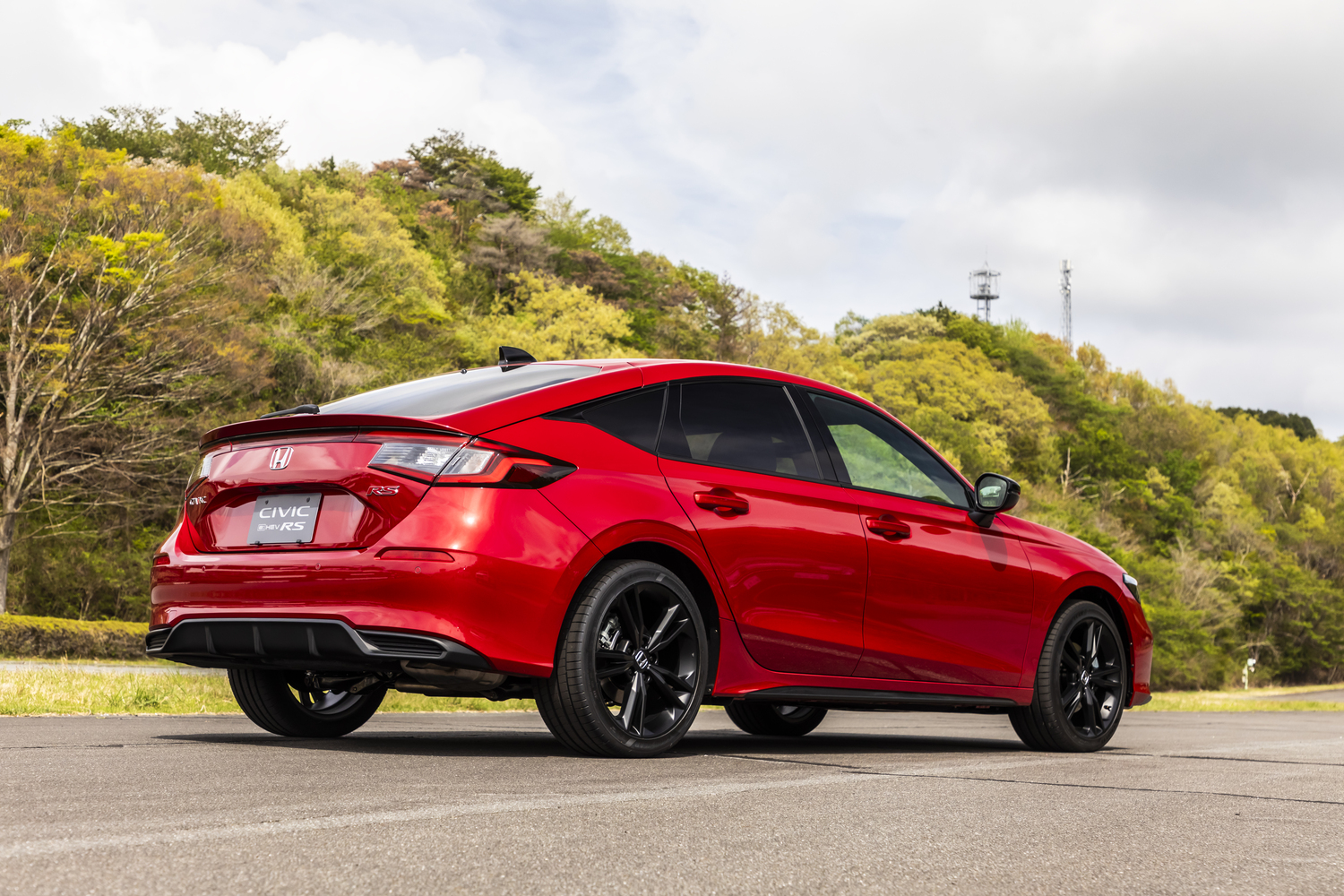 シビックe:HEV RSのリヤまわり