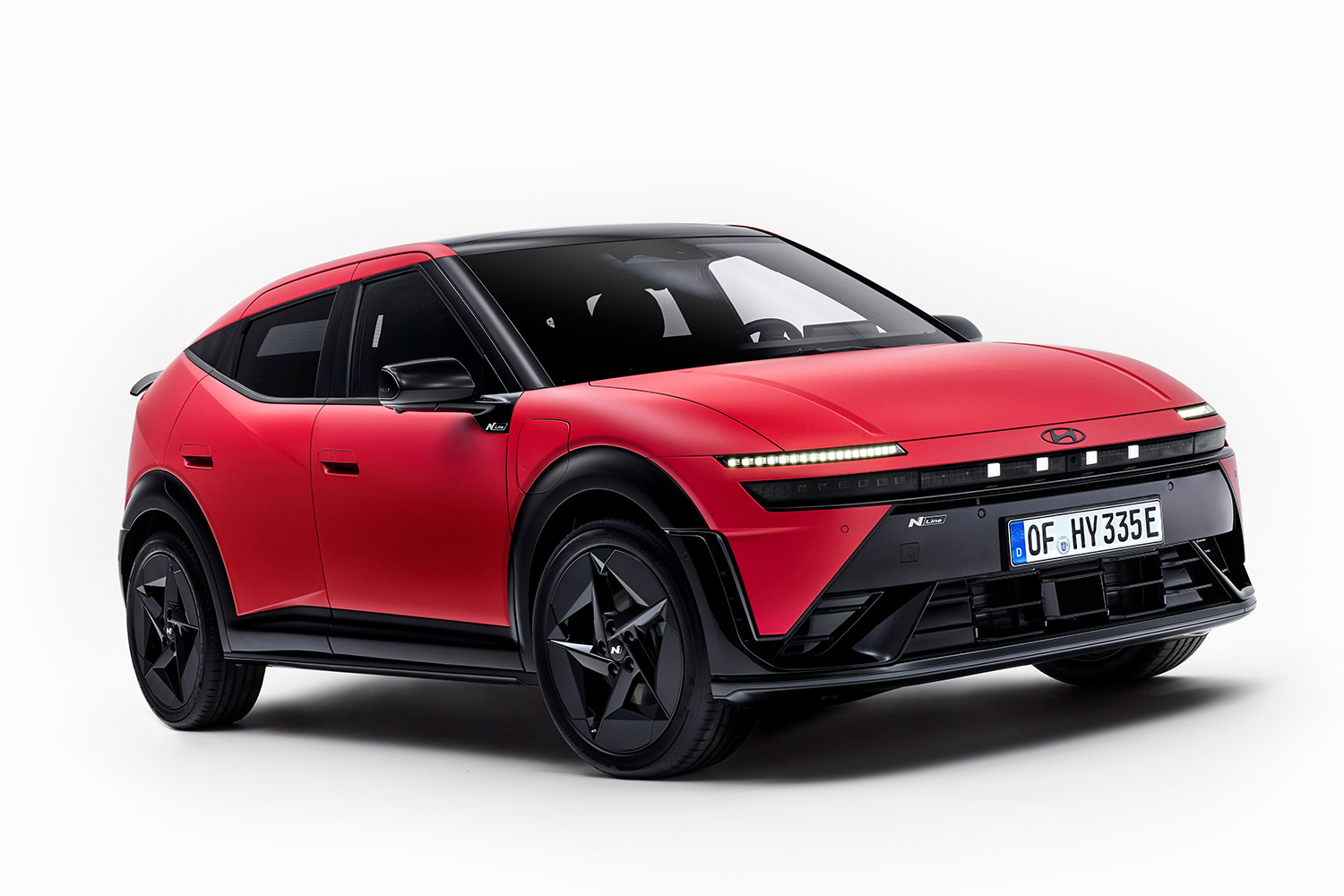 ヒョンデ・アイオニック3のフロントスタイリング