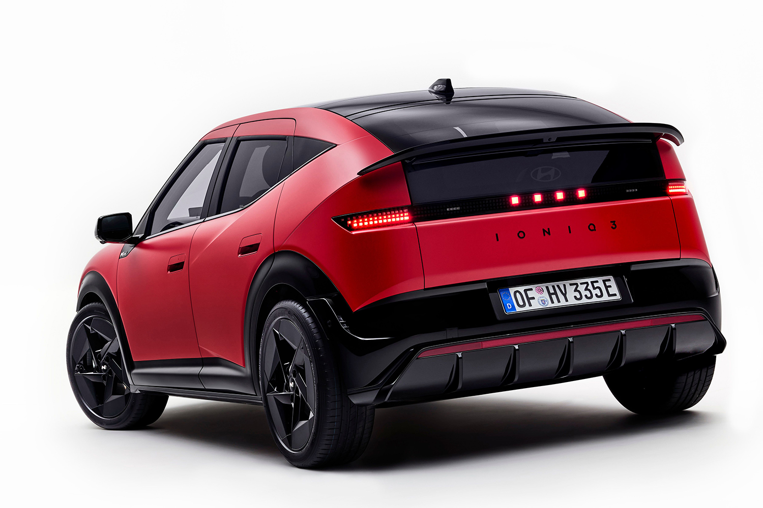 ヒョンデ・アイオニック3のリヤスタイリング