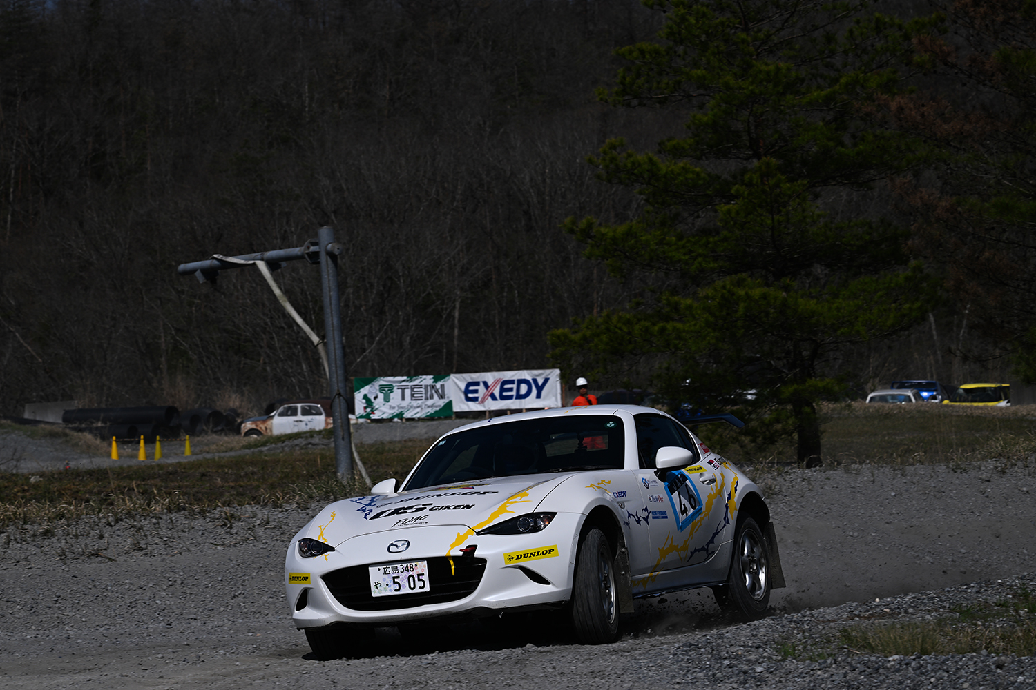 南選手の駆るマツダ・ロードスターRF