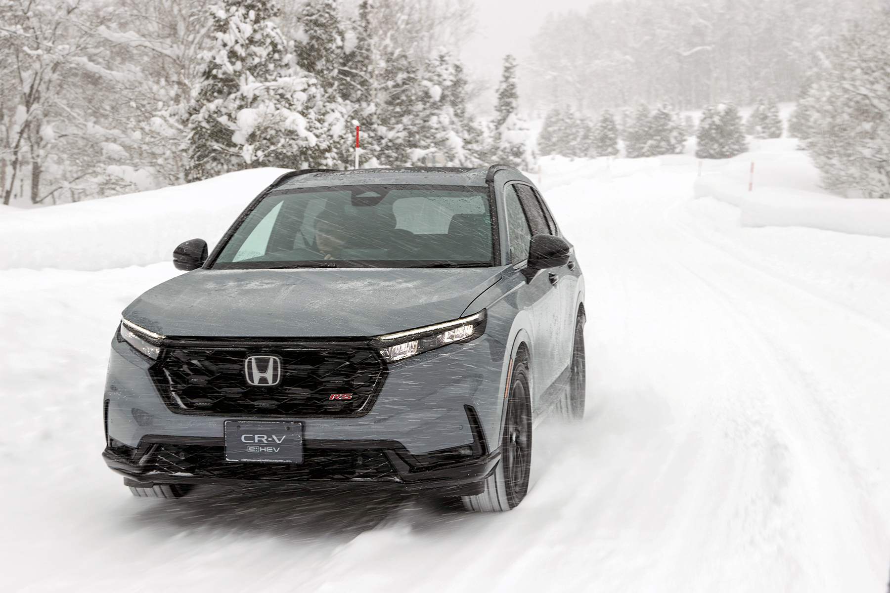 雪上で乗って感じたCR-VのAWDの自由自在っぷり 〜 画像5