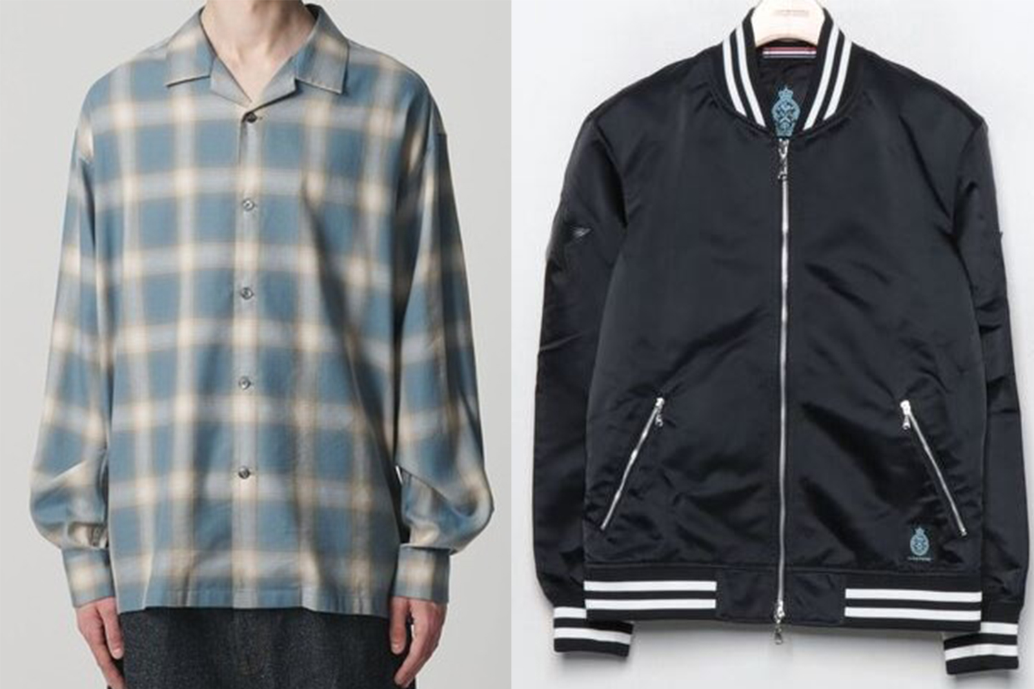 花粉がつきにくい衣服のイメージ