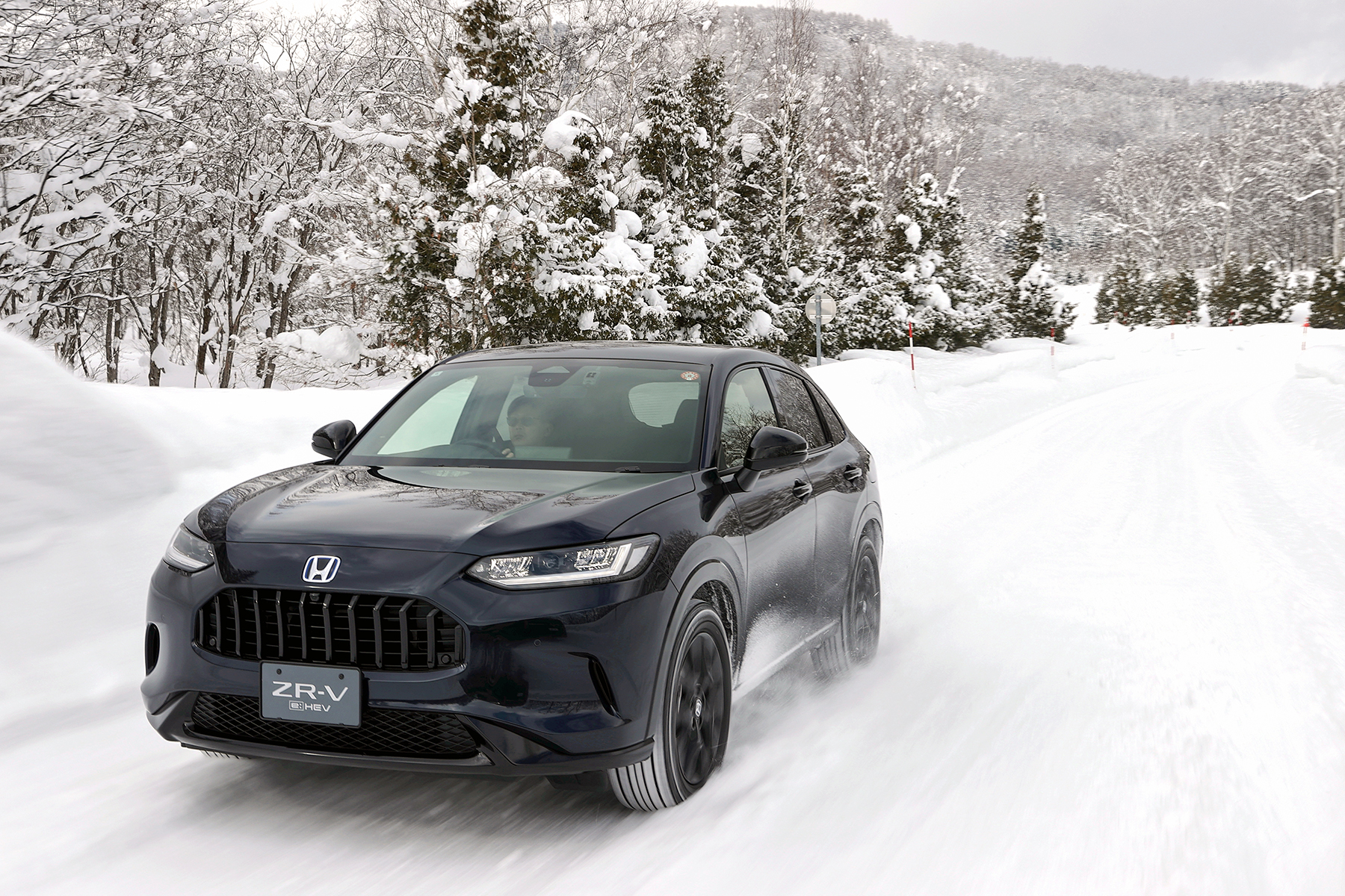 雪上で乗って感じたCR-VのAWDの自由自在っぷり 〜 画像21