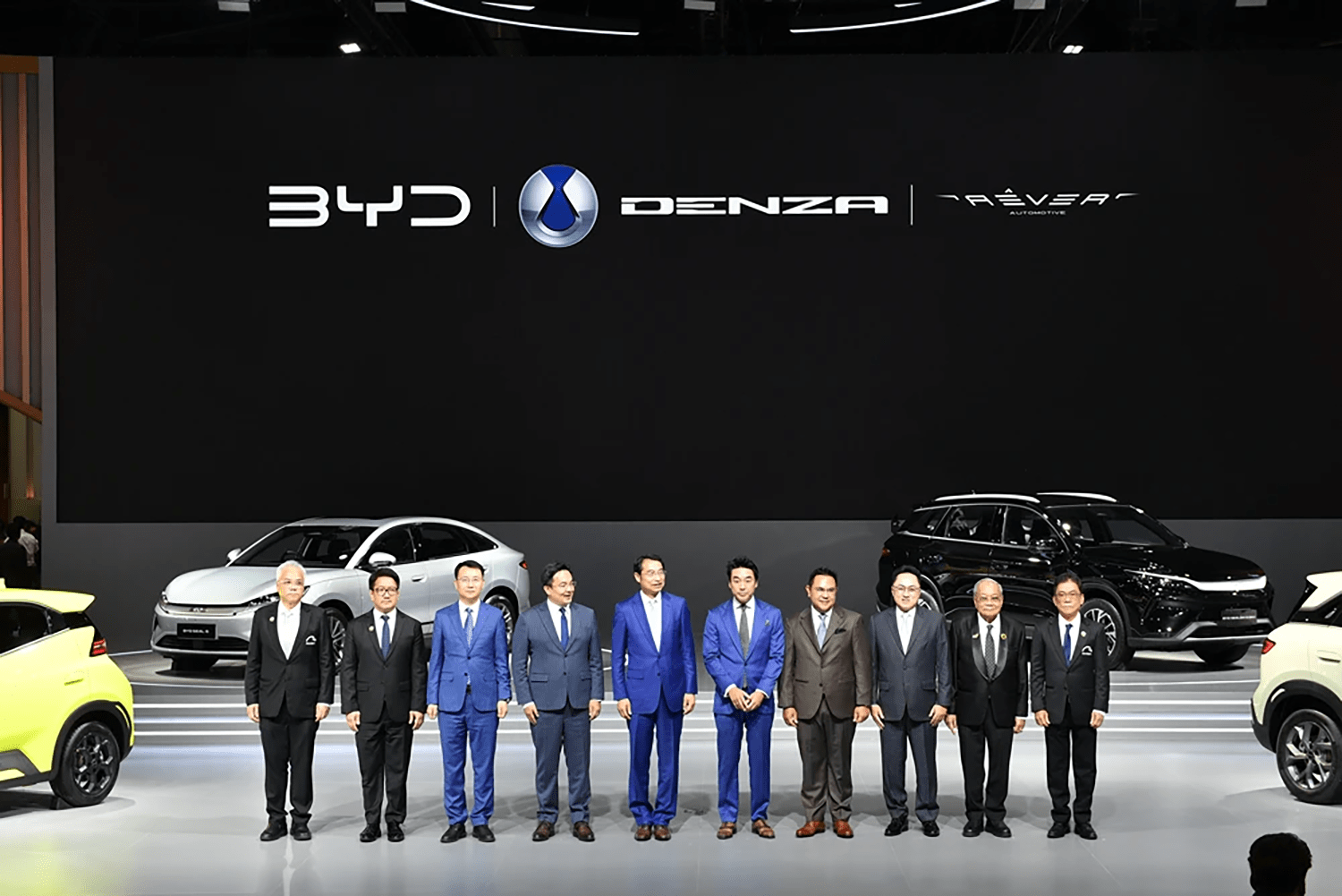 第47回バンコク国際モーターショーのBYDブース