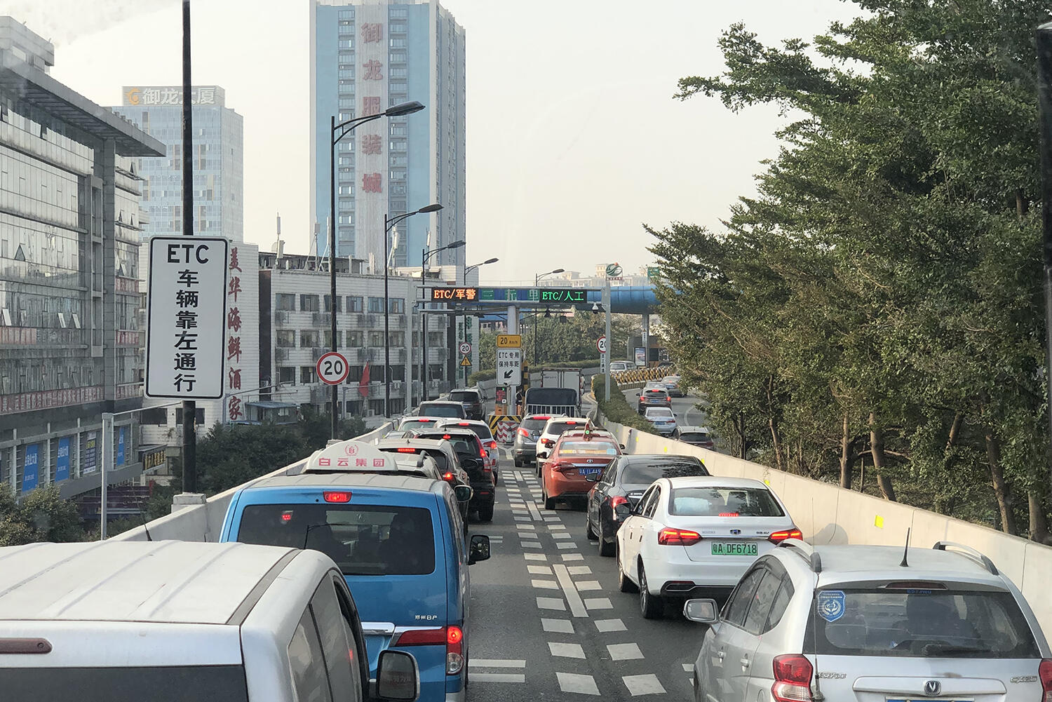 中国の渋滞のイメージ