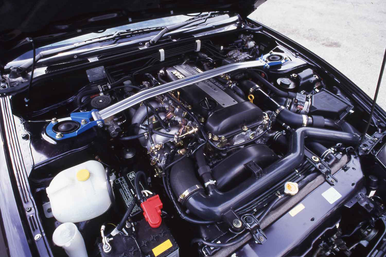 日産 180SXのエンジン（SR20DET）