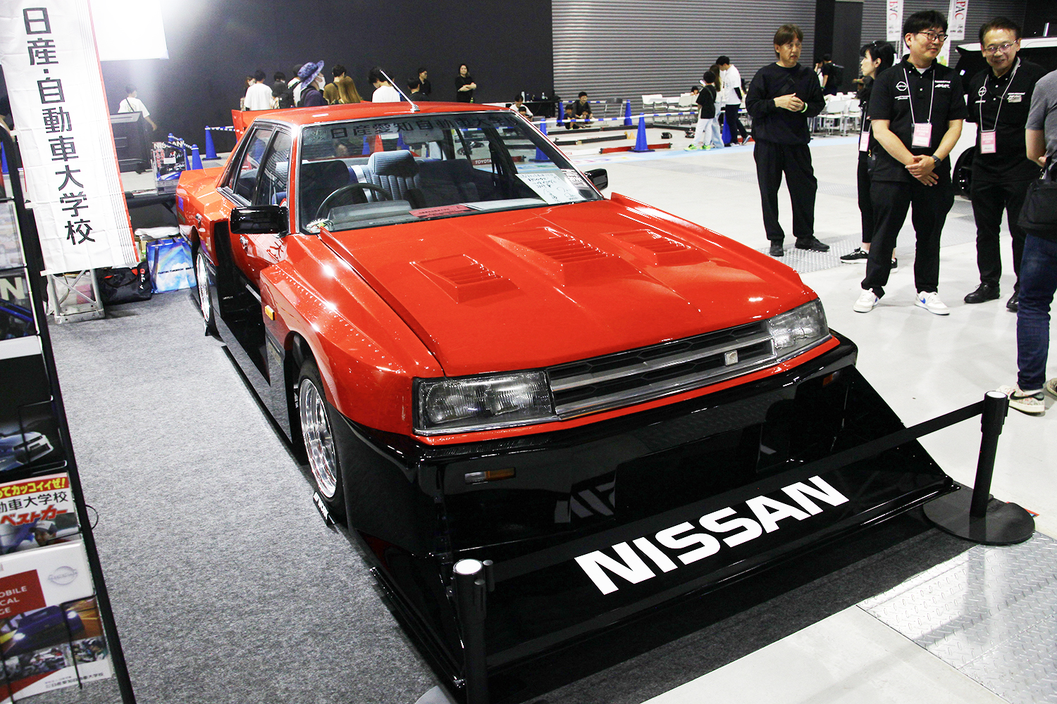 日産自動車大学校の「Re30 スカイラインシルエット」に往年の日産ファン感涙