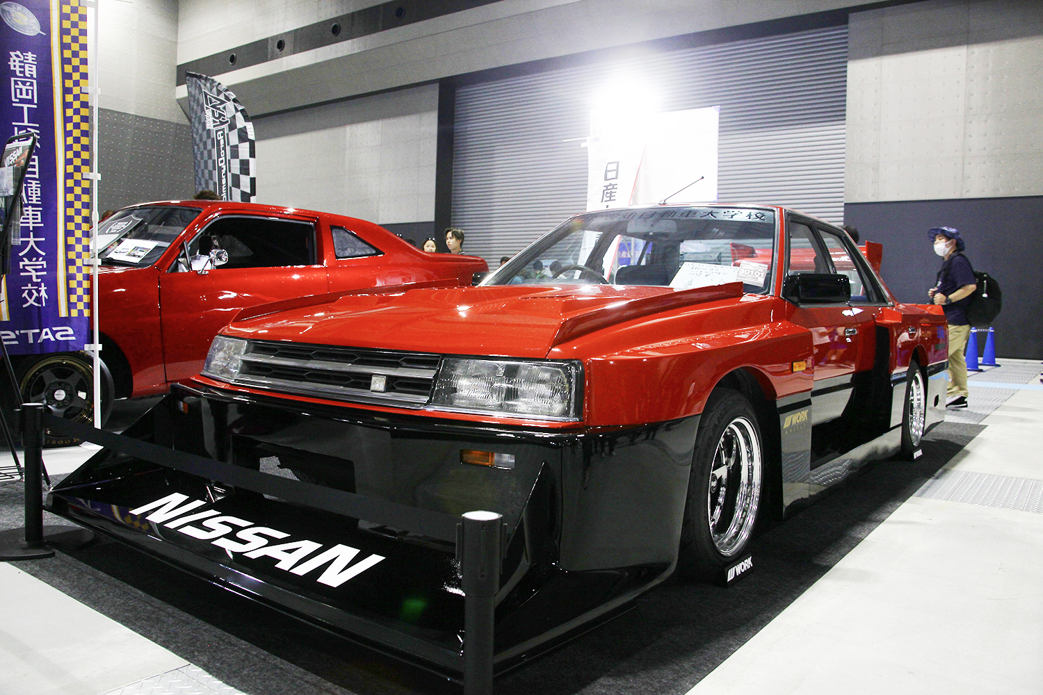 日産自動車大学校 Re30 スカイラインシルエット