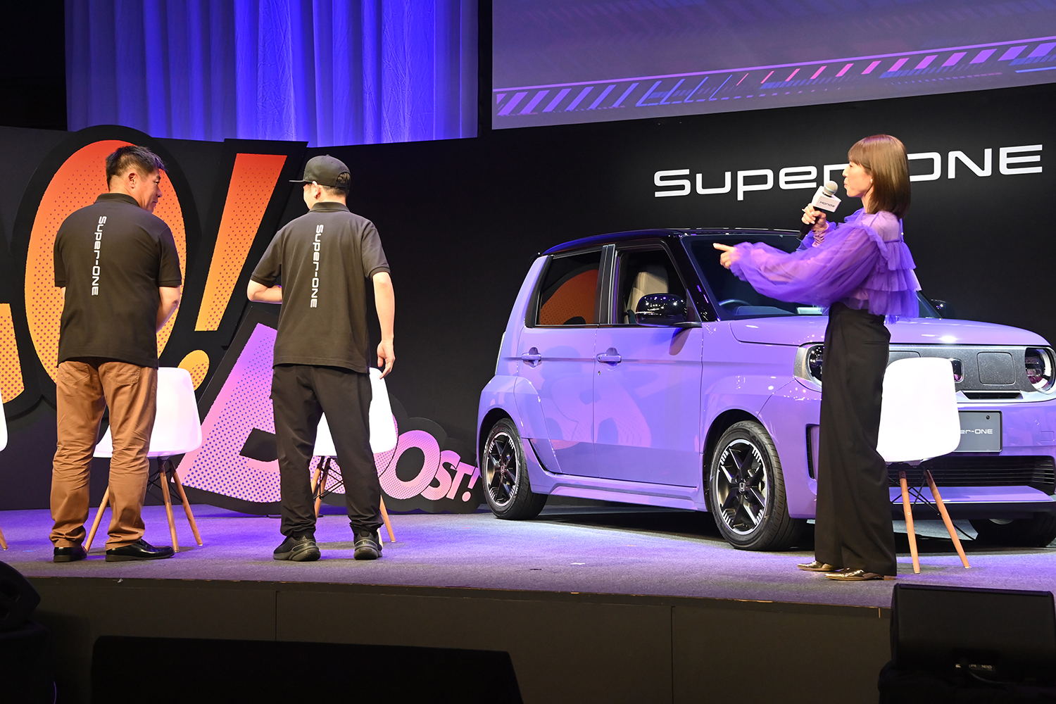 大注目EV「Super-ONE」発表会に若槻千夏さんが駆けつけた 〜 画像23
