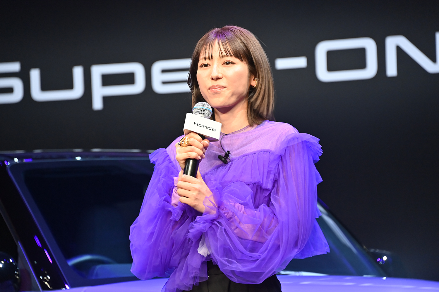 大注目EV「Super-ONE」発表会に若槻千夏さんが駆けつけた 〜 画像36
