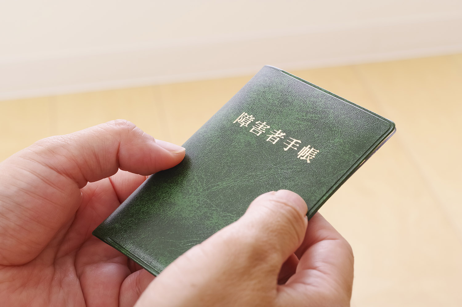 障害者手帳のイメージ