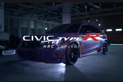 徐々に明らかになる「シビック タイプＲ HRCコンセプト」！　佐藤琢磨＆岩佐歩夢の走行シーンまで公開!!