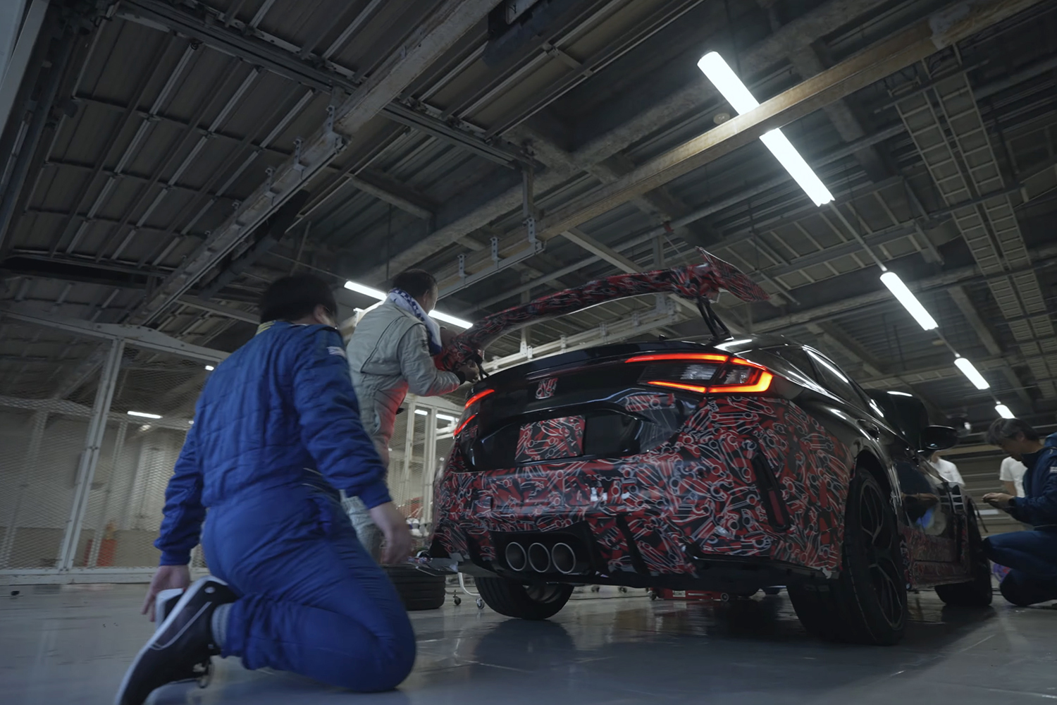 動画から推測するシビック タイプR HRCコンセプトの中身 〜 画像17