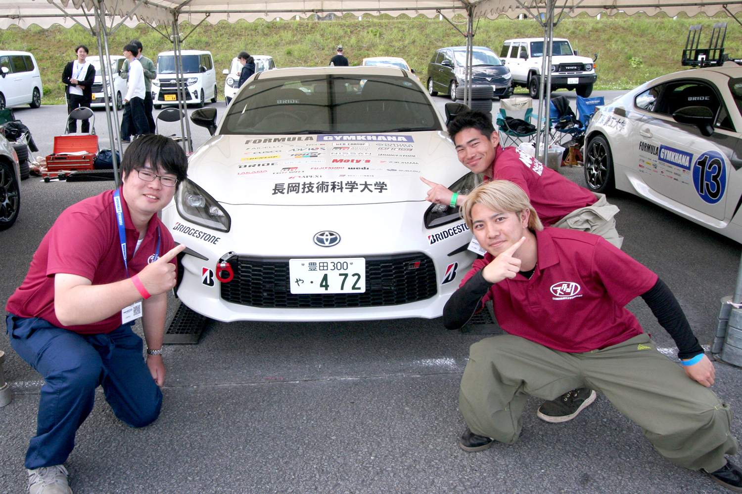フォーミュラジムカーナ2026開幕戦に参加の長岡技術科学大学自動車部