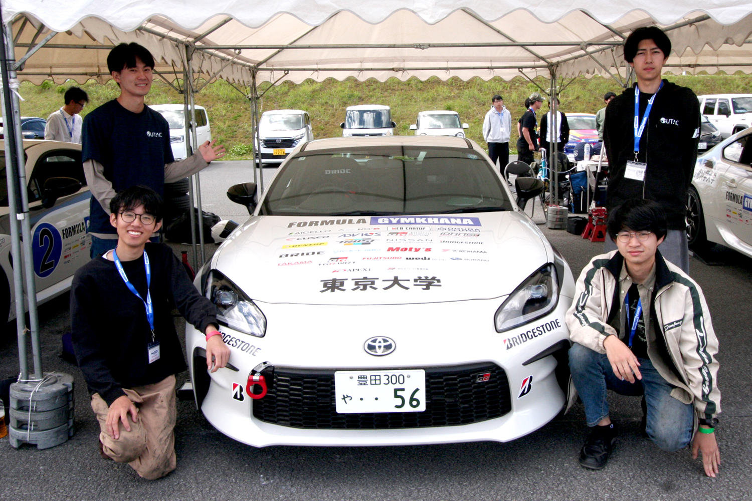 フォーミュラジムカーナ2026開幕戦に参加の東京大学自動車部