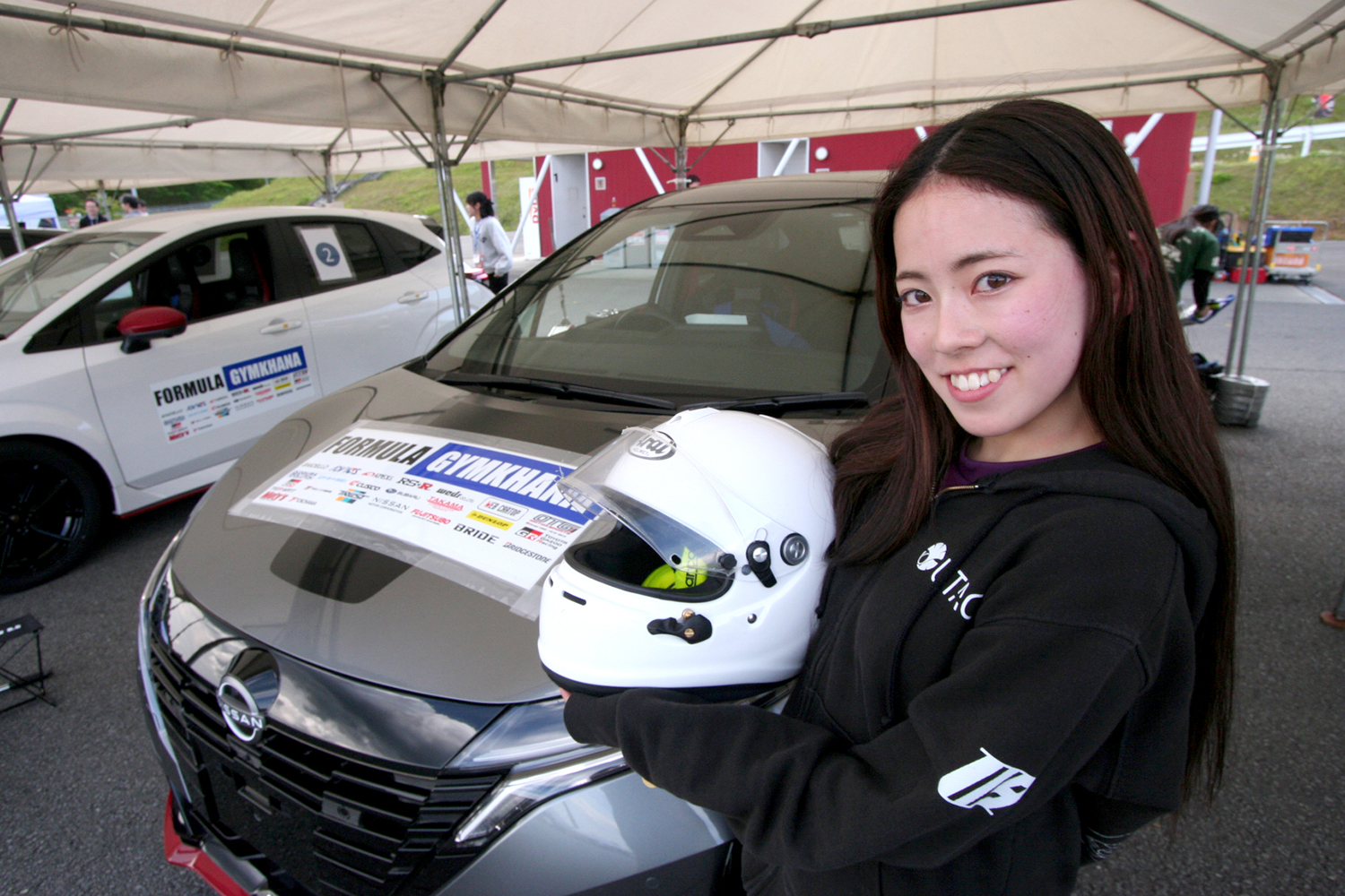 東京大学運動会自動車部の追川 栞さん