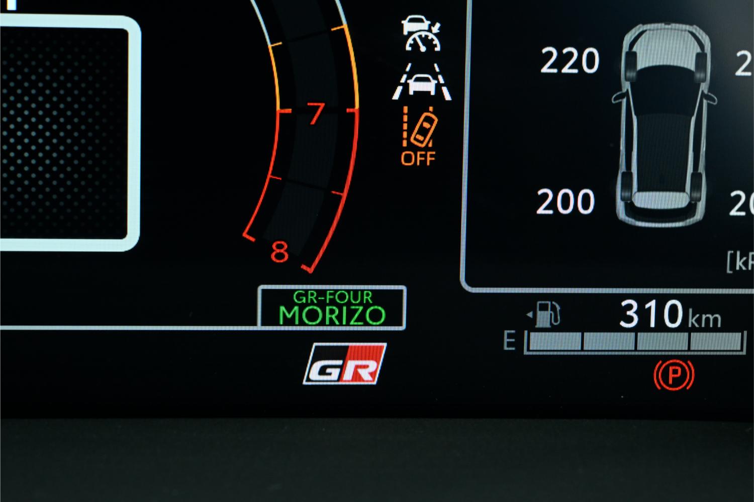 MORIZOモード画面