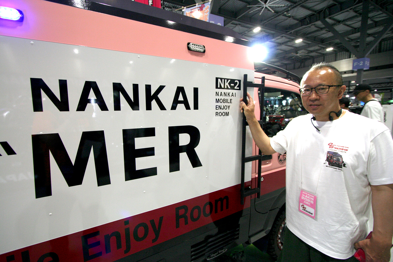 映画仕様を再現した「南海MER」レプリカ軽トラがオートメッセ in 愛知に出動中【AMA2026】 〜 画像2