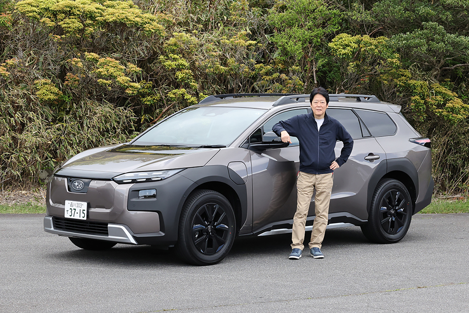 スバル・トレイルシーカーと中谷明彦さん