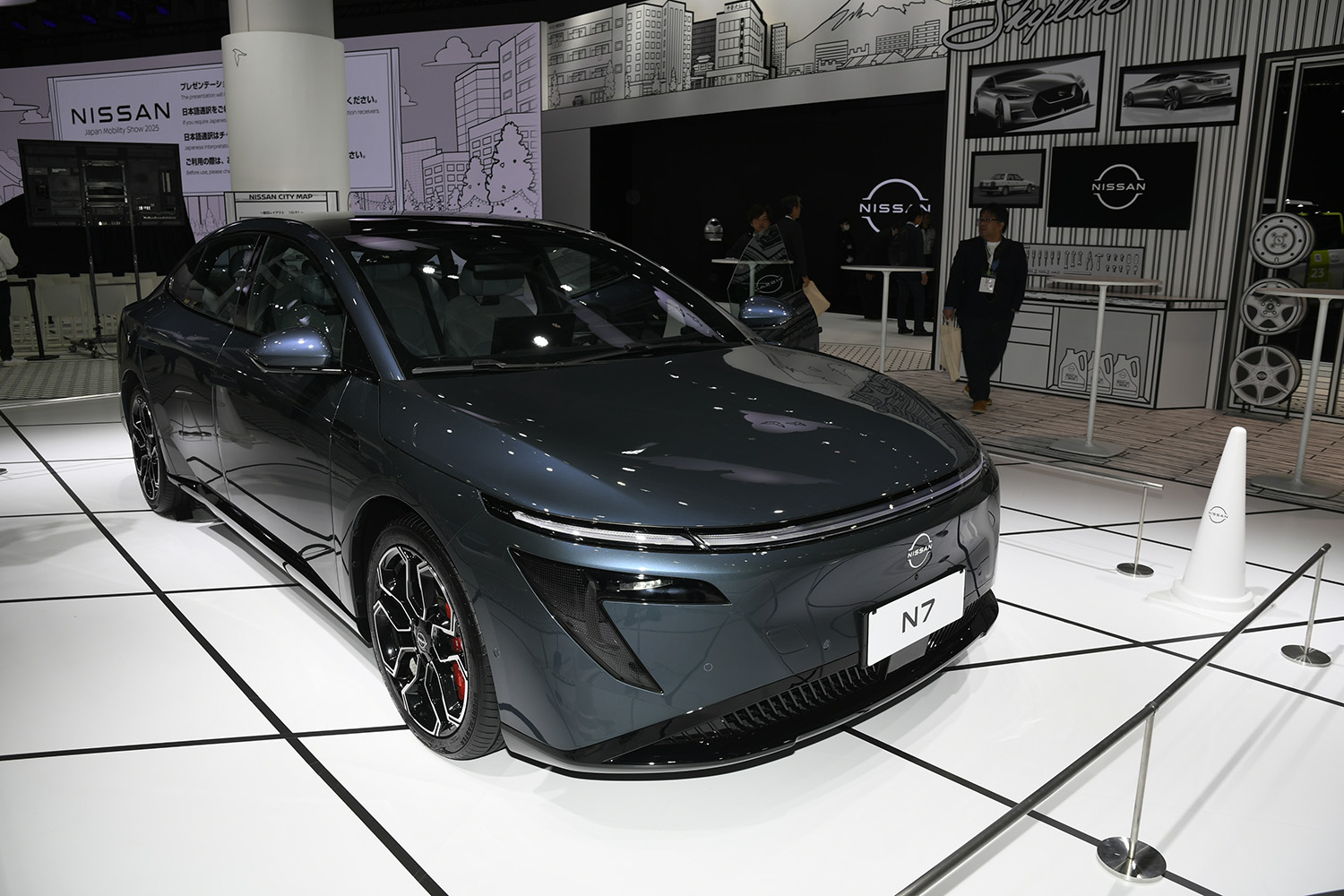 日産N7のフロントスタイリング
