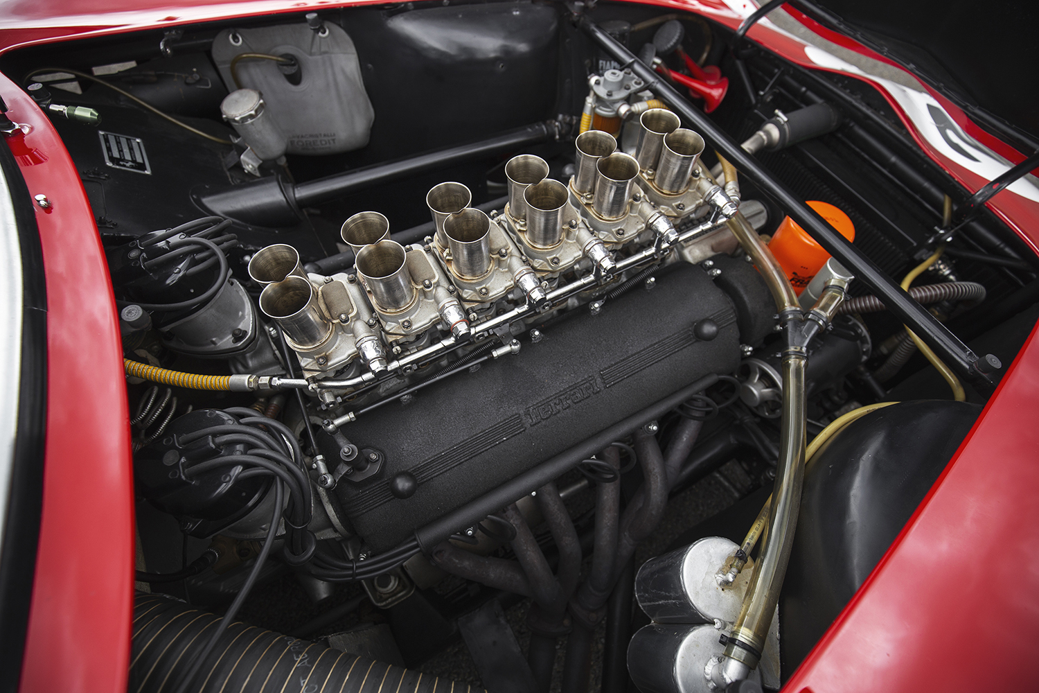 フェラーリ250GTOのエンジン