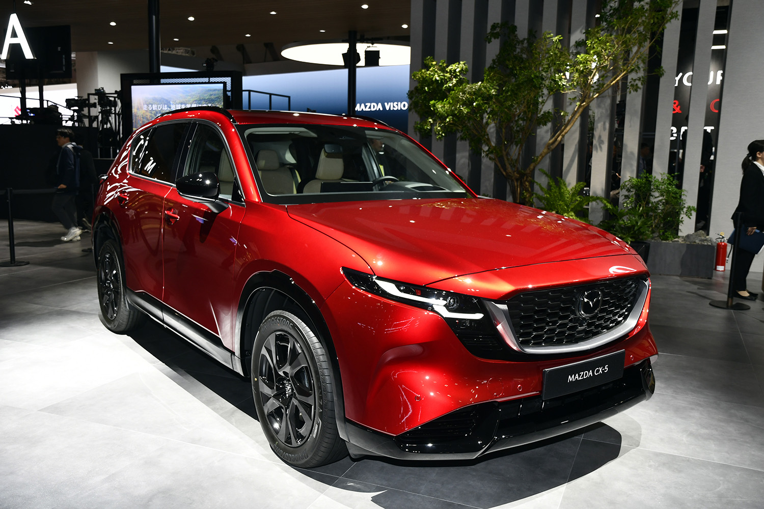 次期マツダCX-5のフロントスタイリング