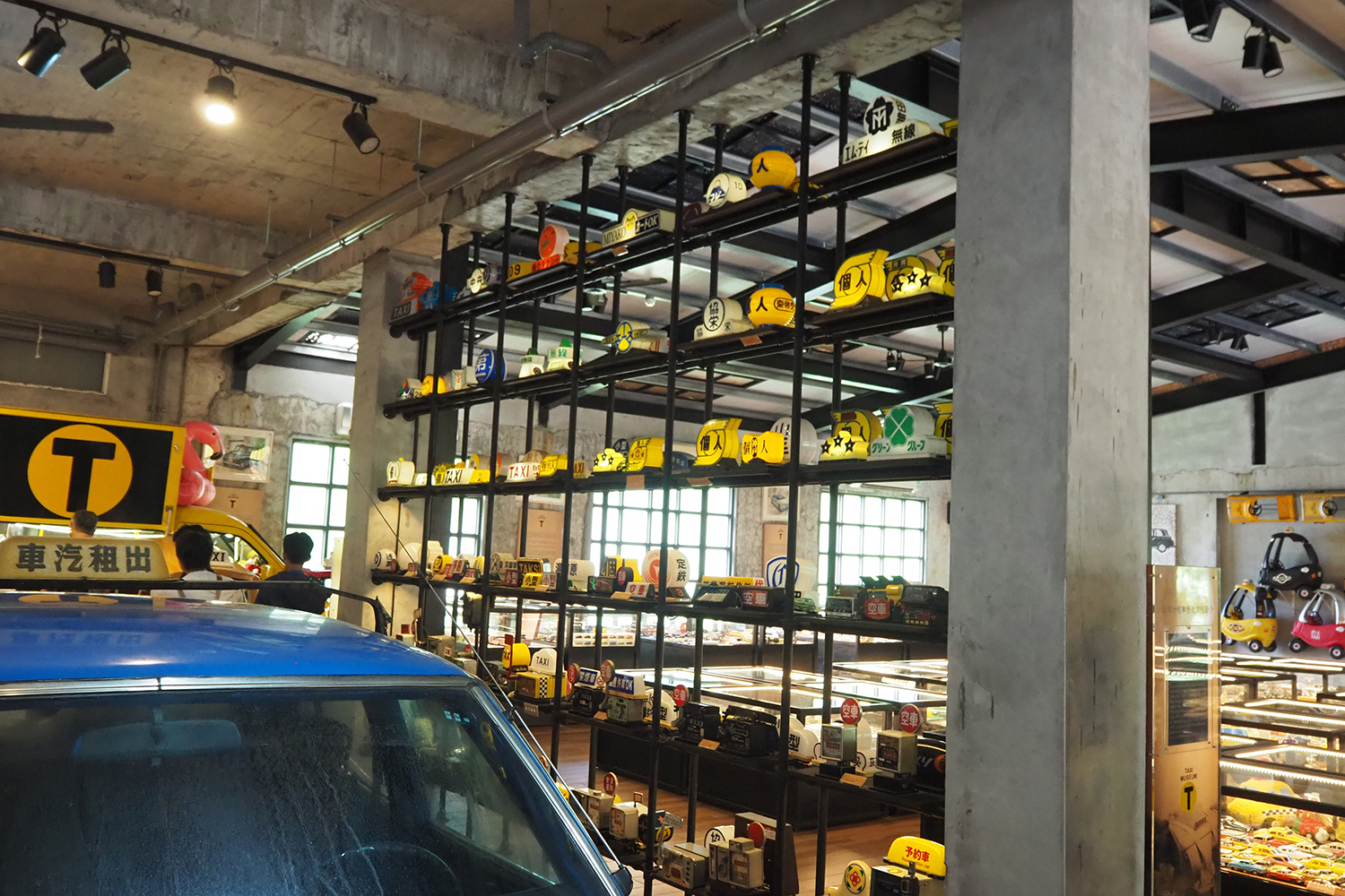 計程車（タクシー）博物館に展示された行燈 〜 画像5