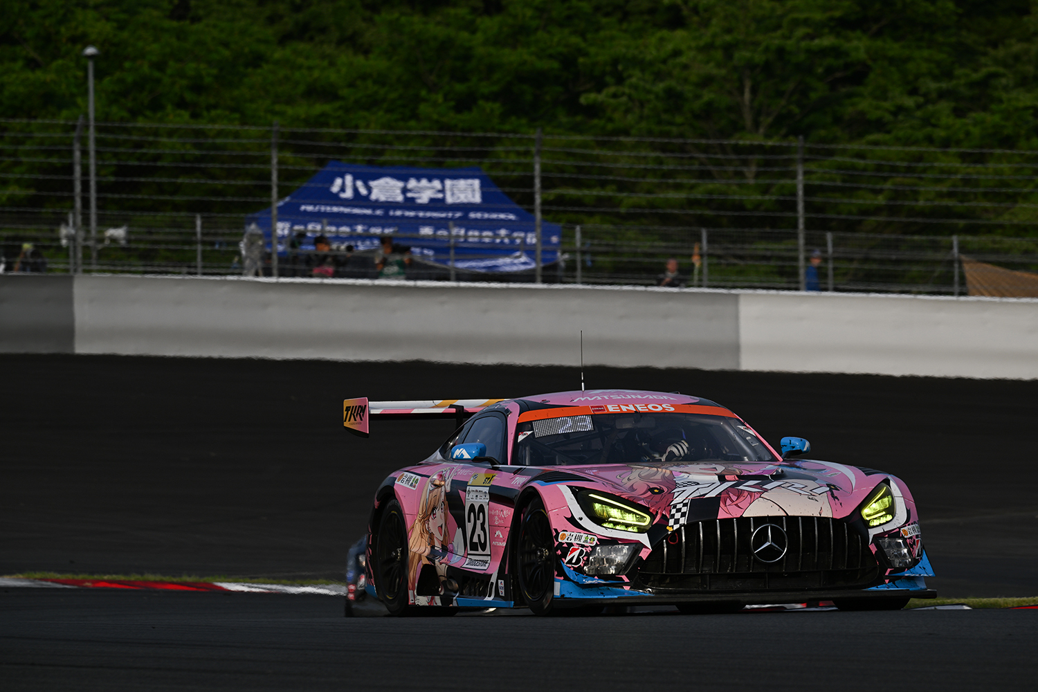 23号車「TKRI松永建設AMG GT3」