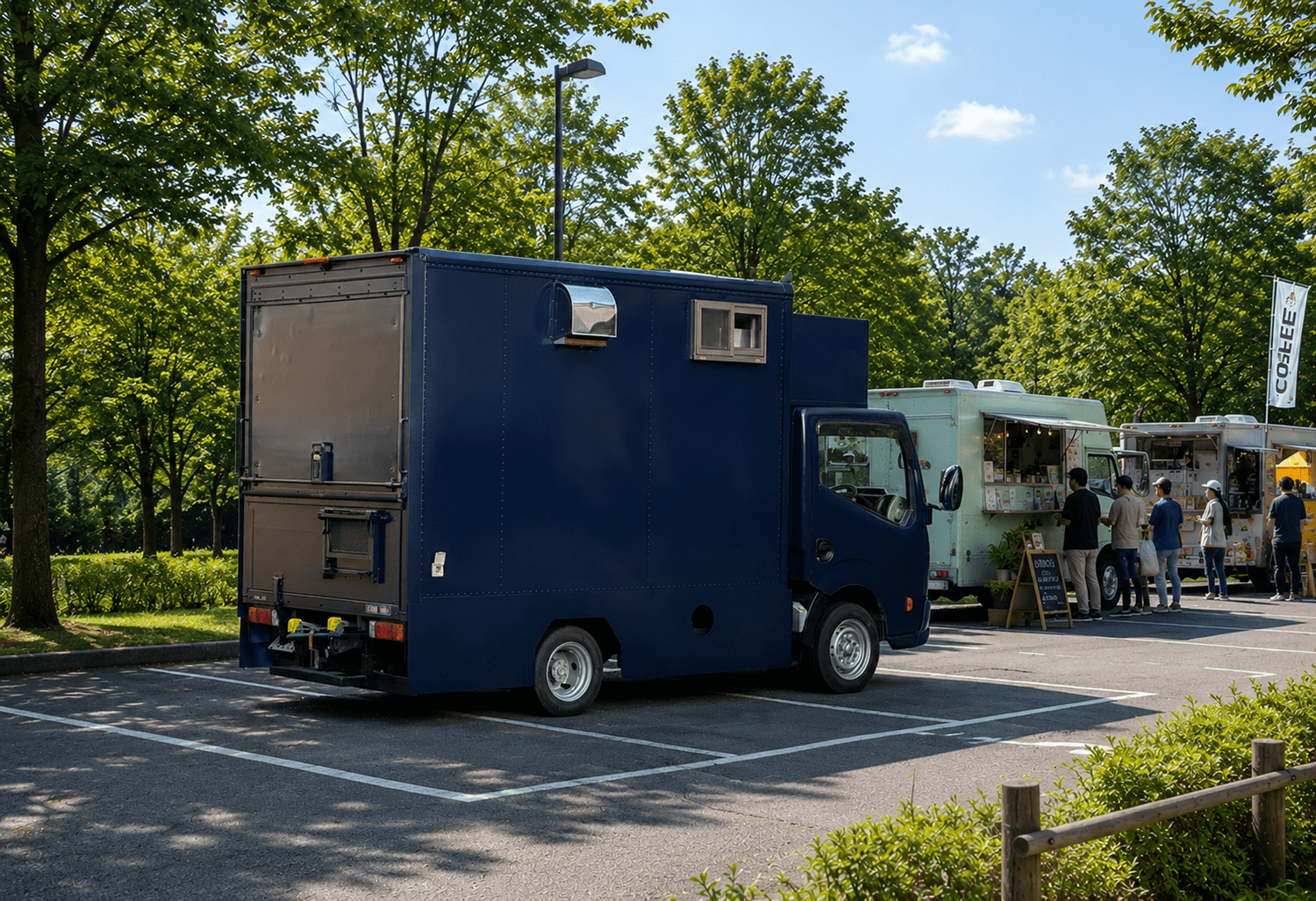 トラックタイプのキッチカー
