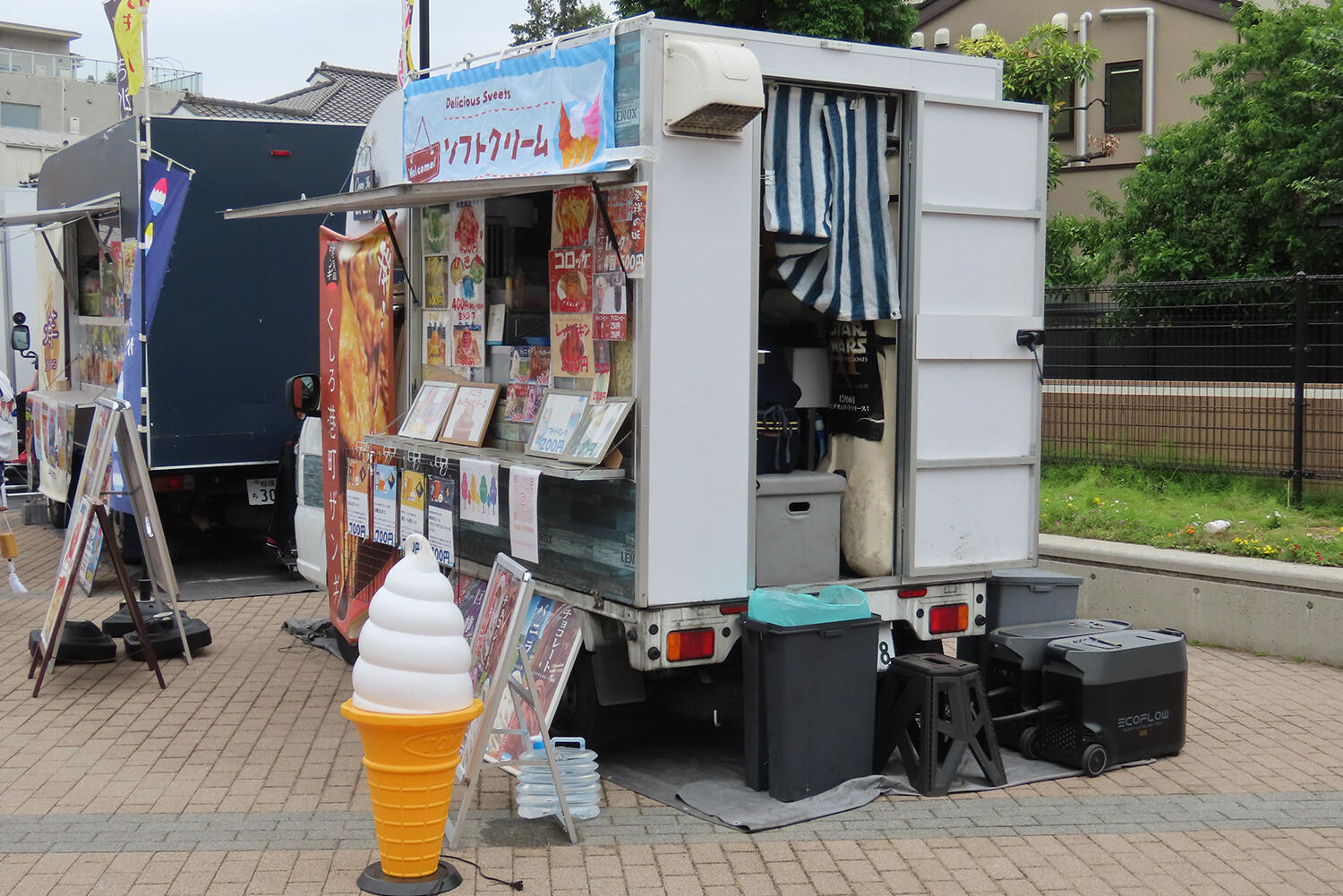 軽トラックタイプのキッチンカー