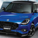 シレっと「SUZUKI SPORT」の名前が復活してる!?　スズキ・スイフト用の純正エアロに「SUZUKI SPORT」ロゴが入ってるって大事件だろ!!