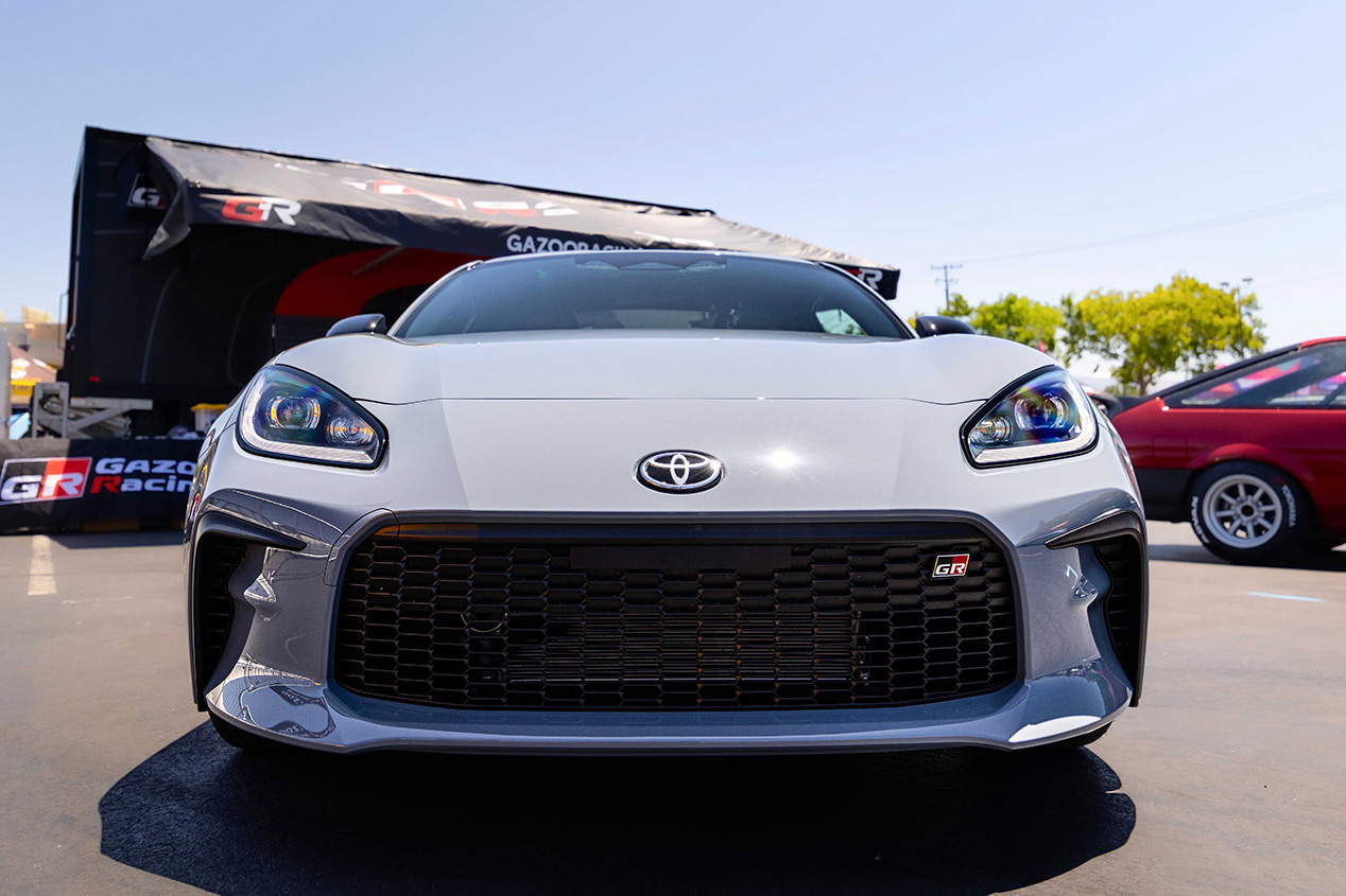 カーカルチャーイベント「FuelFest」において発表された2027年モデルのGR86