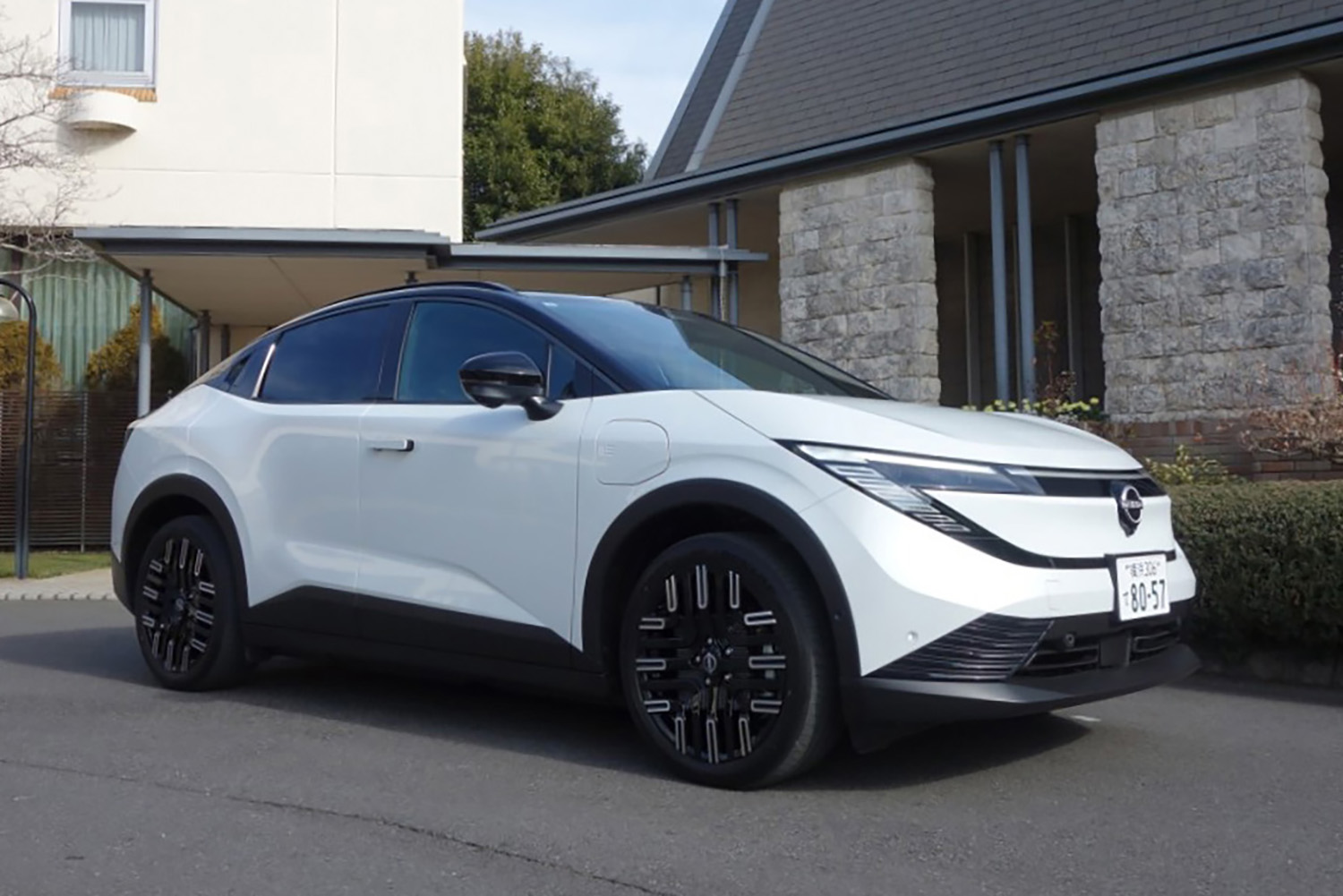 日産リーフのフロントスタイリング
