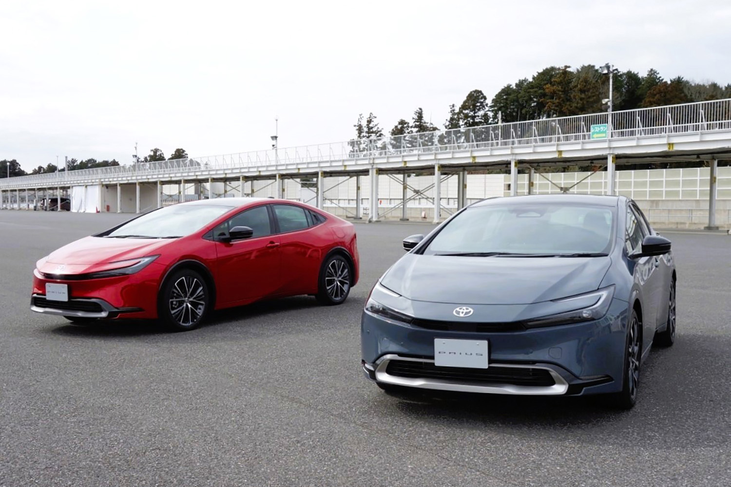 トヨタ・プリウスHEVのフロントスタイリング