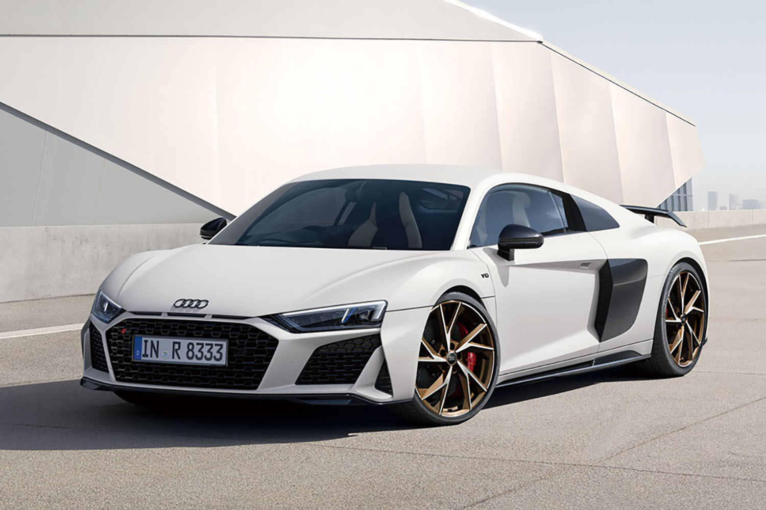アウディR8のフロントスタイリング