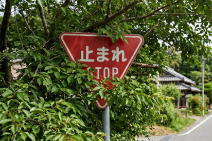止まれの標識なんてなかったのに一時停止違反で取り締まられた……標識が樹木で遮られて見えなかったらどうなる？