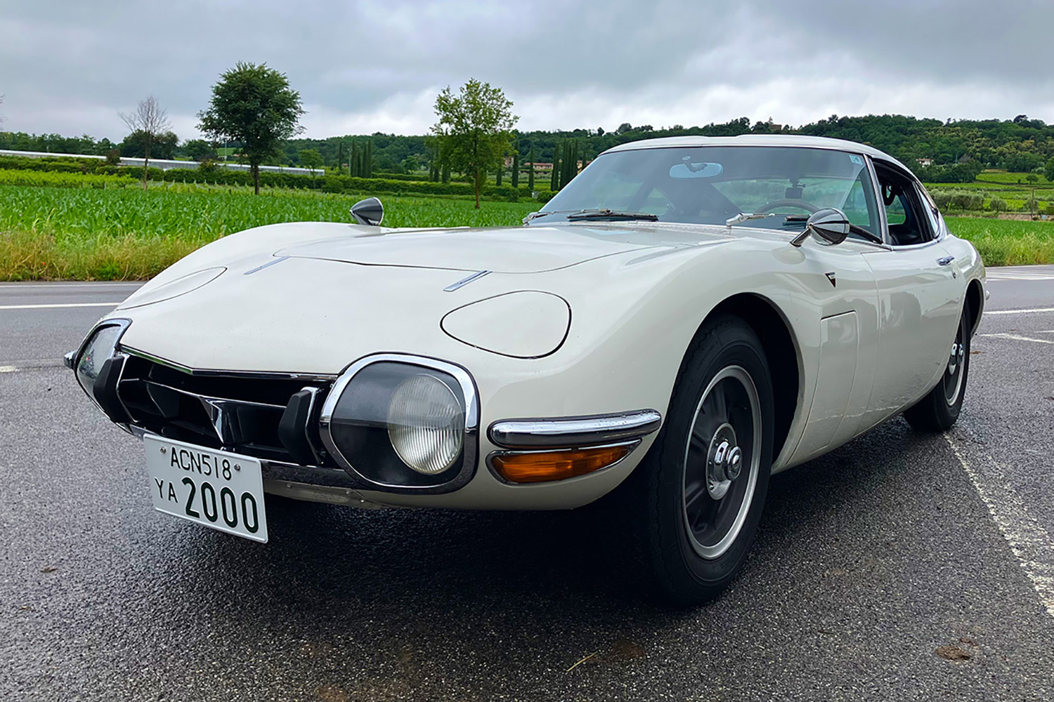 トヨタ2000GTのフロントスタイリング