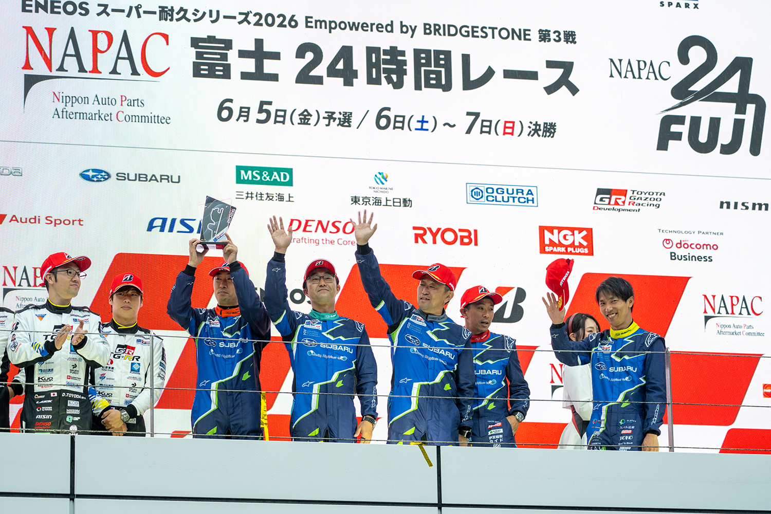 S耐「富士24時間レース」の表彰式 〜 画像148