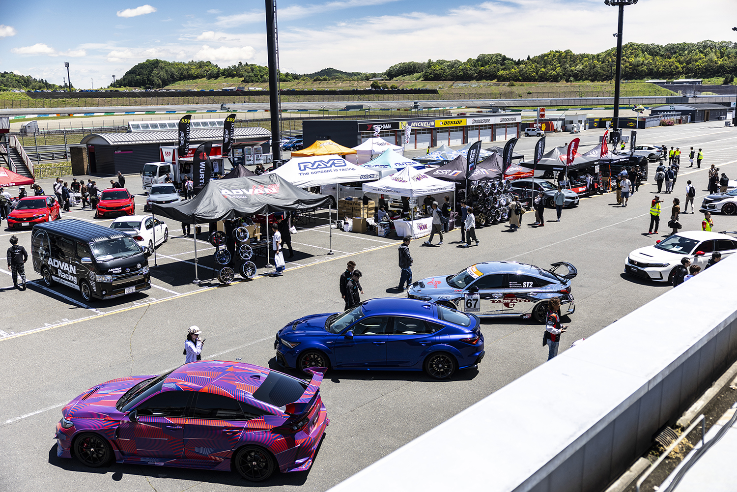 「Honda All Type R World Meeting 2026」のイベント広場