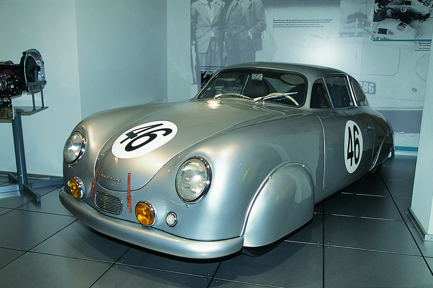 ポルシェ356のフロントスタイリング