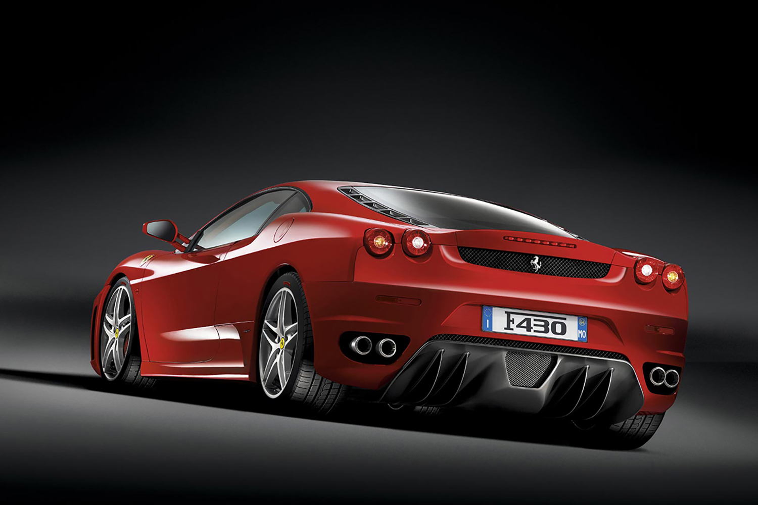 フェラーリF430のリヤスタイリング