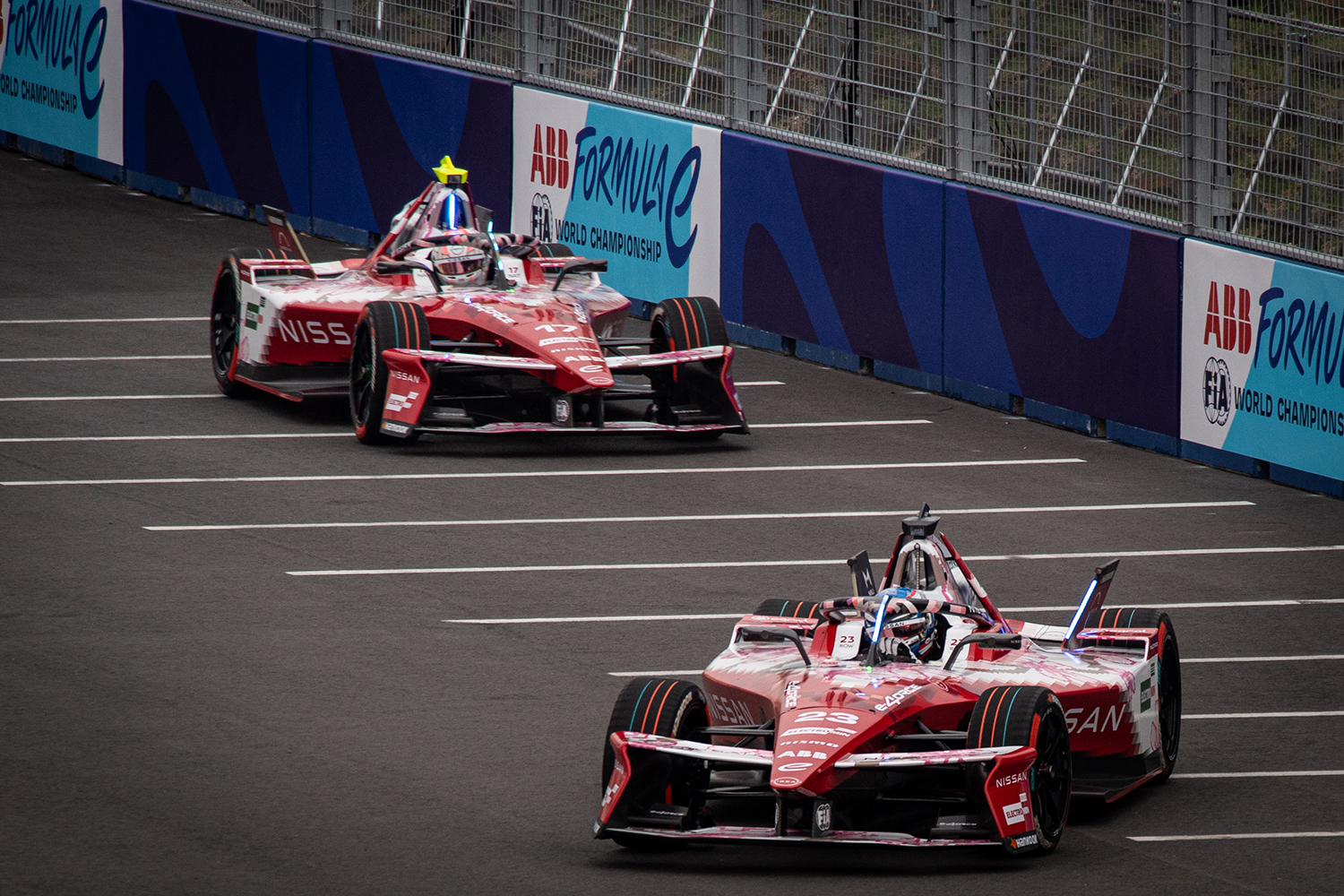 フォーミュラE東京E-Prixのレースシーン