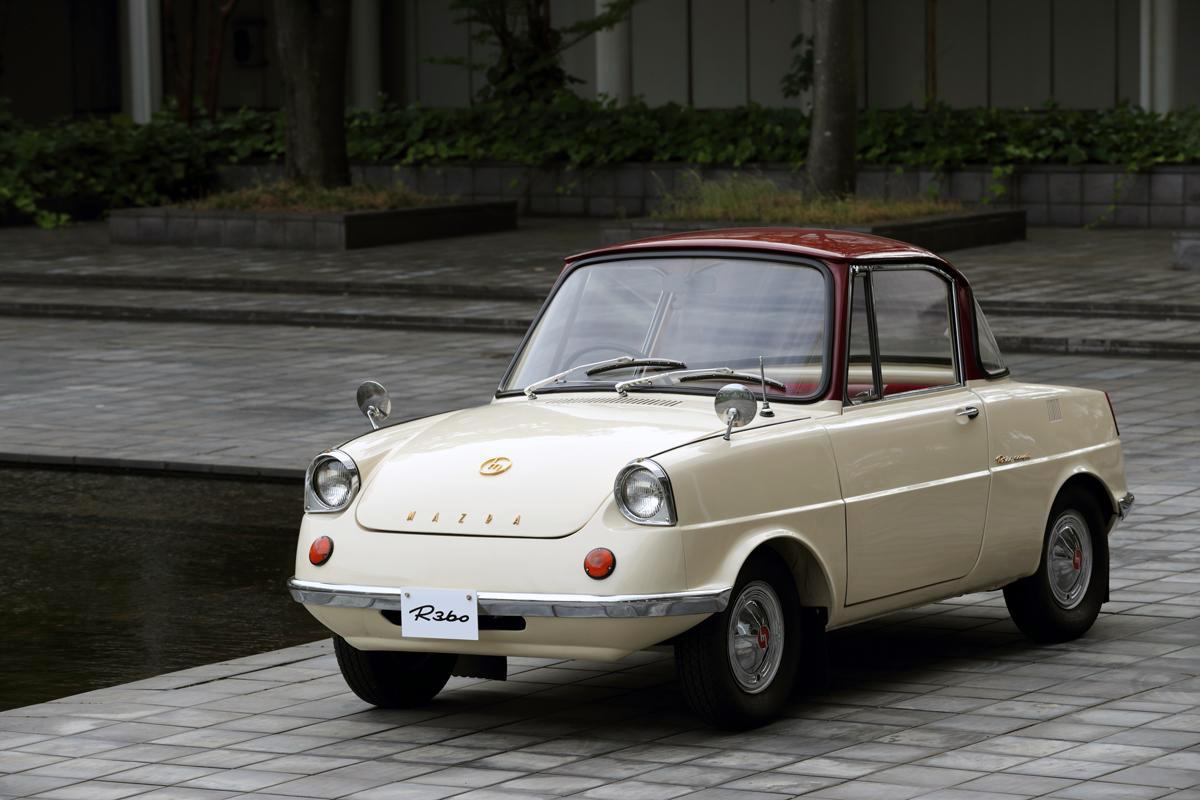 マツダR360のフロントスタイリング