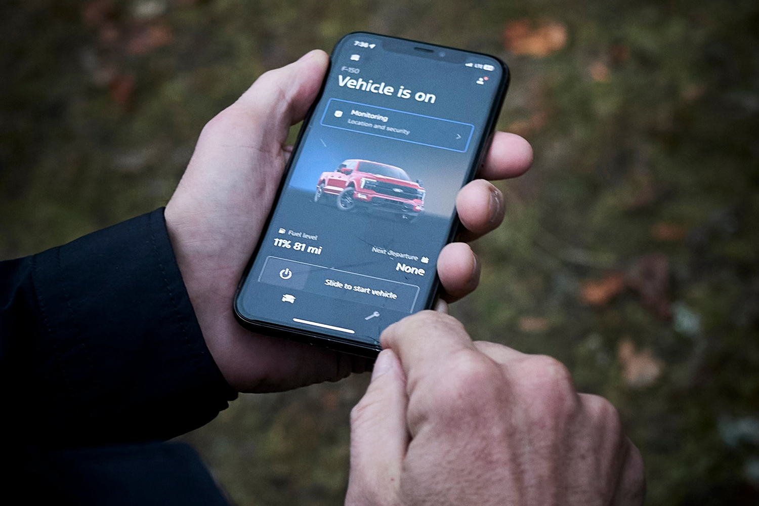フォードF-150のセキュリティと連動したスマホ 〜 画像1