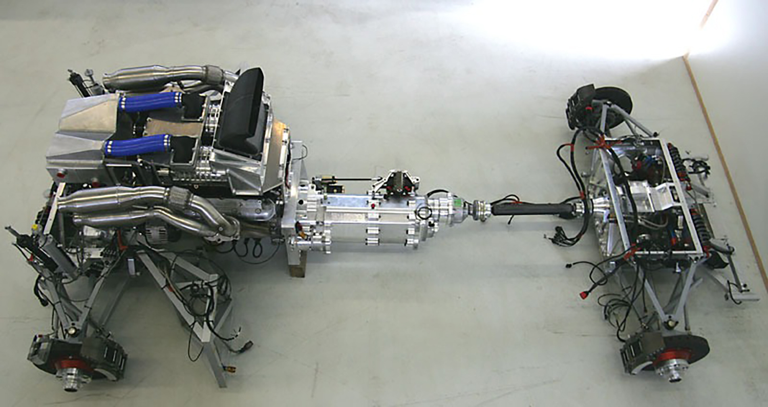 ウェバーF1の試作シャシー 〜 画像5